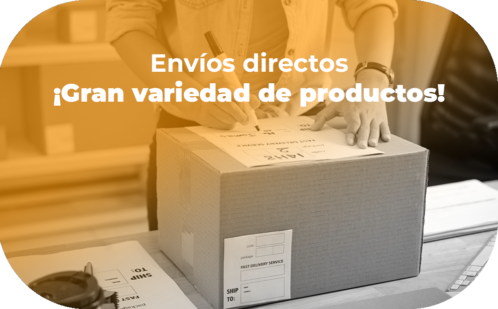 Envíos directos, ¡Gran variedad de productos!